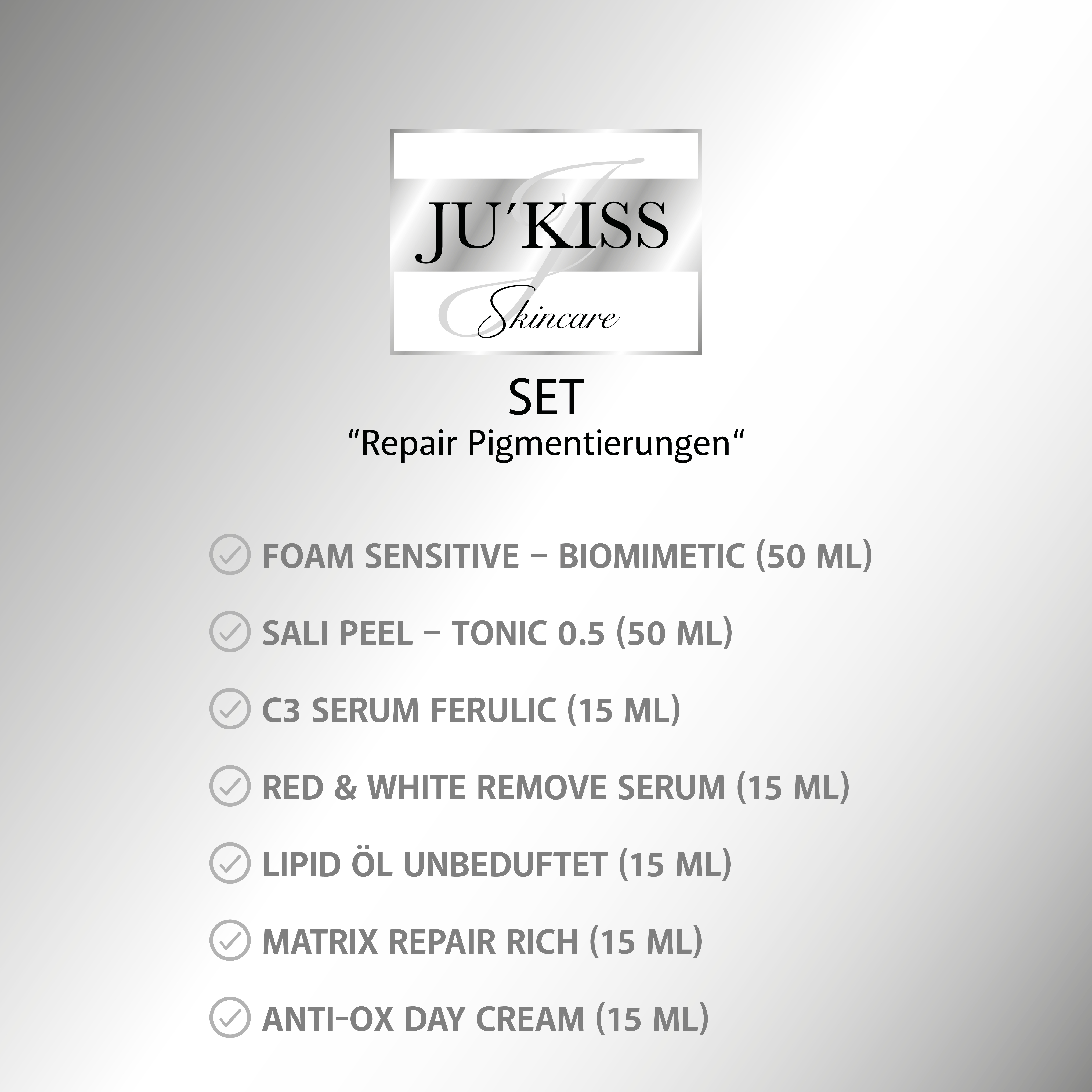 JU'KISS SET "Repair Pigmentierungen"
