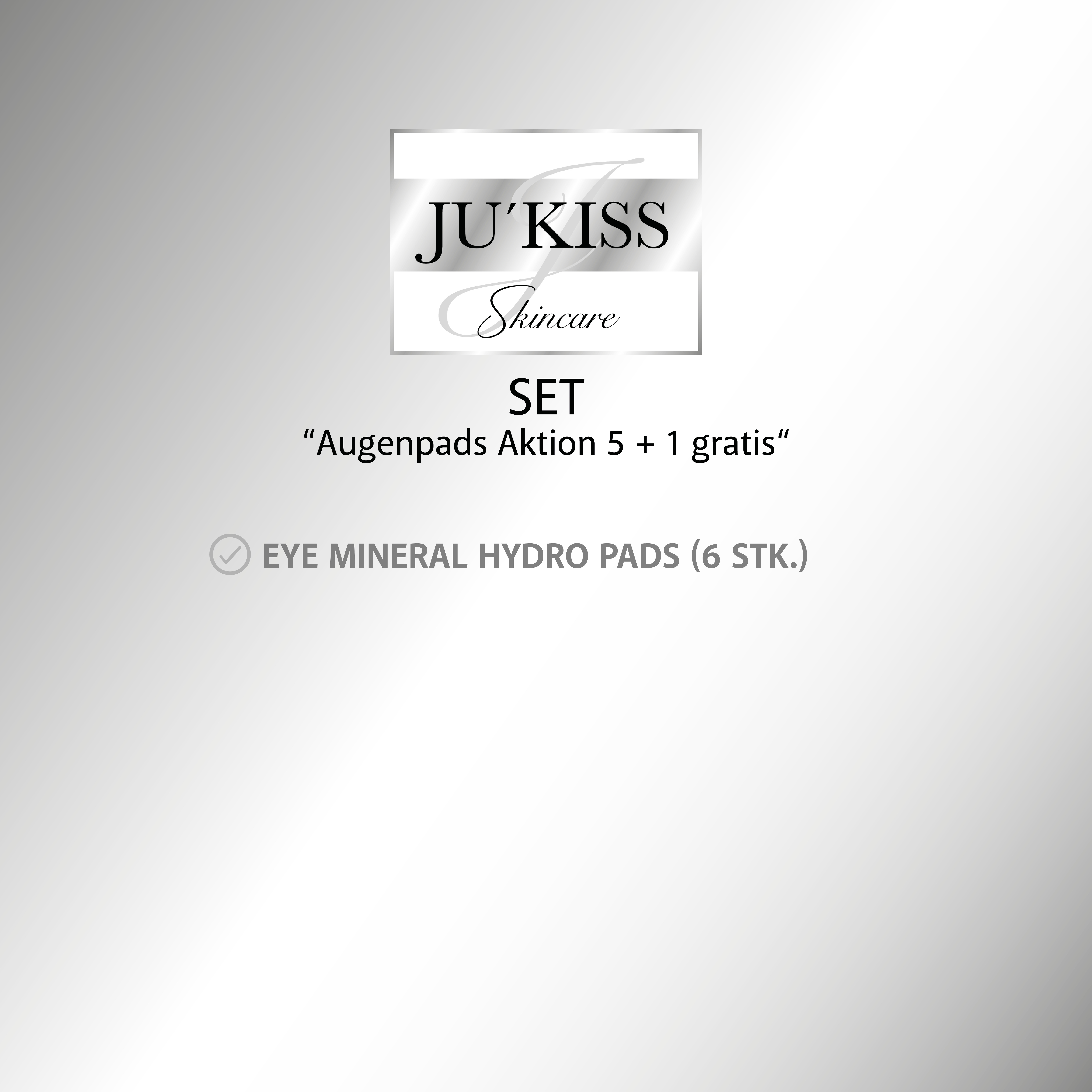 Ju'Kiss Set "Augenpads Aktion 5 + 1 gratis"